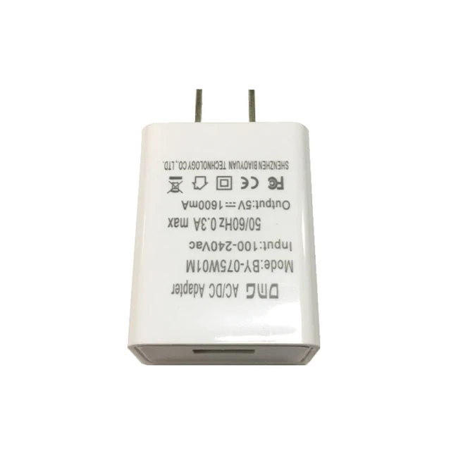 110V-240V to 5V 2A AC DC Adapter Power Supply Charger EU US Plug use with USB cable for CCTV Camera IPC Security Safety ESCAM 2
