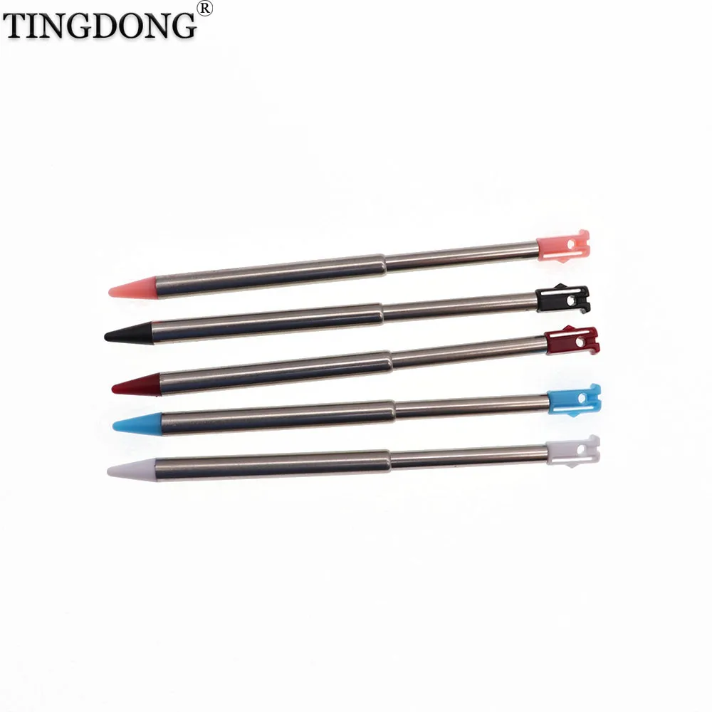 4pcs Colors Metal Retractable Stylus Touch Pen for Nintendo 3DS