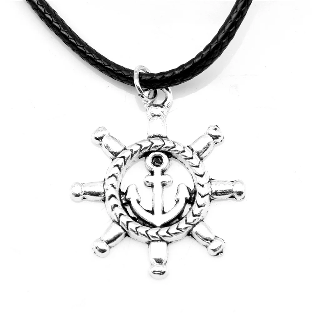

1 Piece Rudder Women Jewelry Necklace Vintage Jewelry 24x27mm