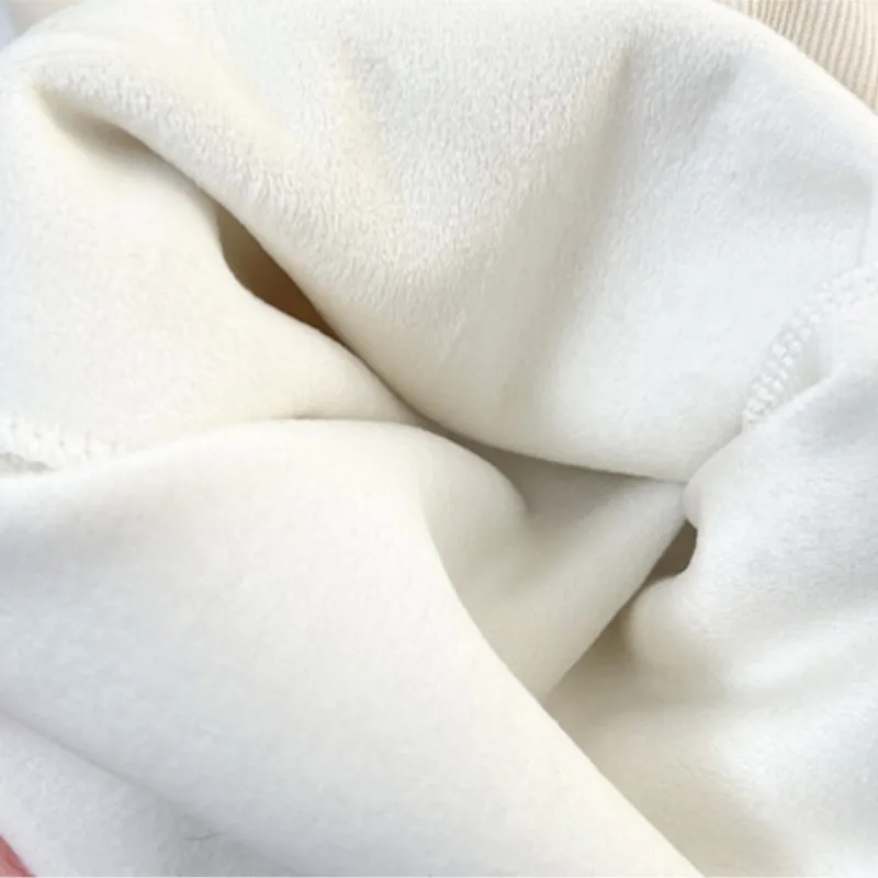 XXXXL Fashion Plus Size Women's Straight Leg Pants 2025 Autumn And Winter New Style Simple With Fleece And Thickening Trousers