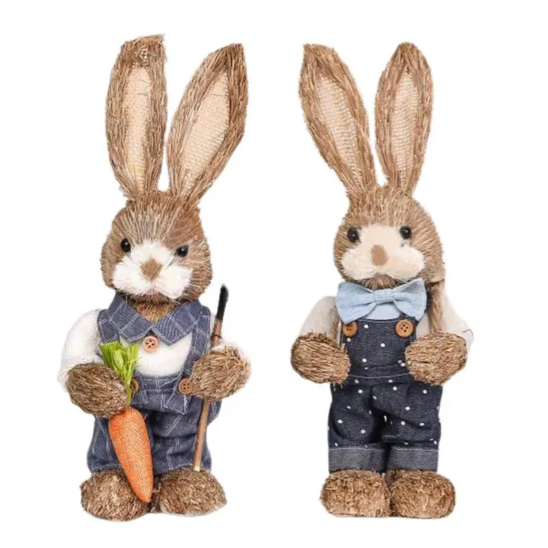 

Искусственная фигурка зайчика, украшение для рукоделия, домашний праздник, милый зайчик, украшение для дома