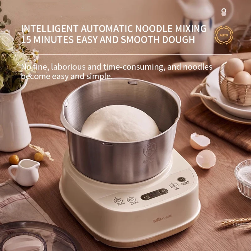 Flour mixer household small automatic fermentation kneading machine stirring cook machine commercial hair beating noodle alive 2