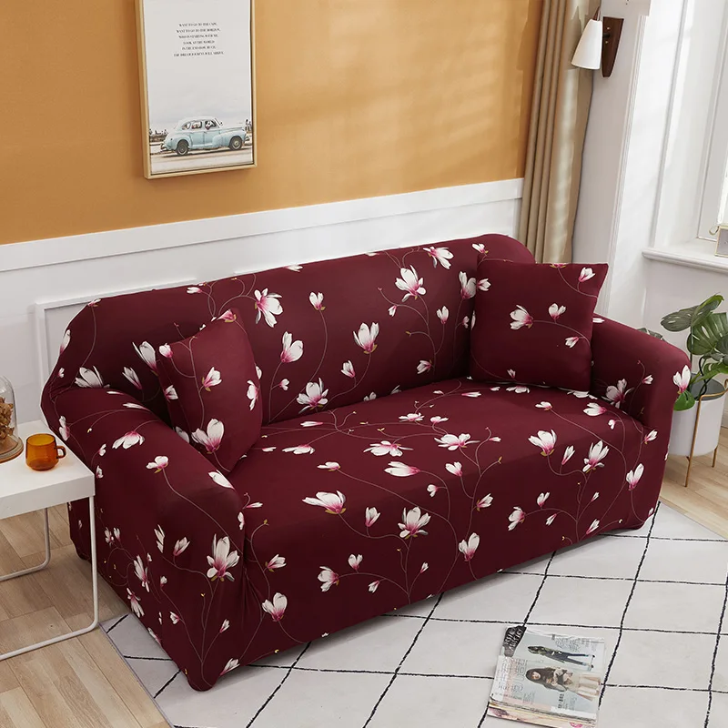 

1 2 3 4 Seater Sofa Cover Stretch Elastic Sofa Set Living Room Recliner Set Dustproof L Shape Sofa Covers Cushion Cover