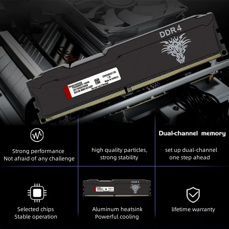 DDR4 RAM LPX 8GB 16GB PC4 19200 PC4 21300 2400Mhz 2666Mhz Module