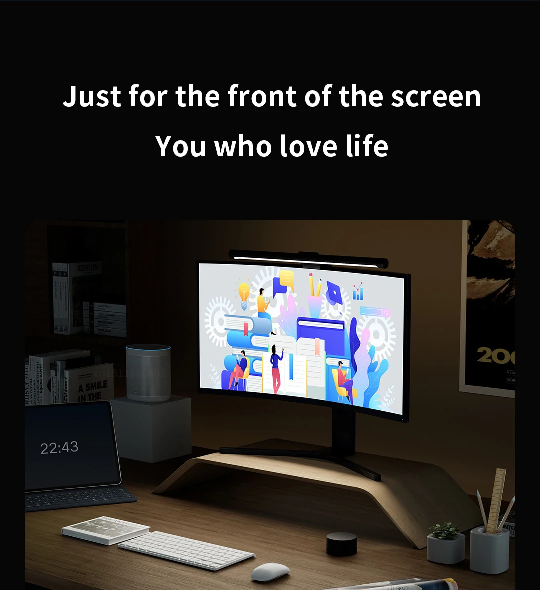 Xiaomi Mijia Ra95 Desk Lamp 1S Remote Control for Computer PC Monitor Screen Bar description image 20