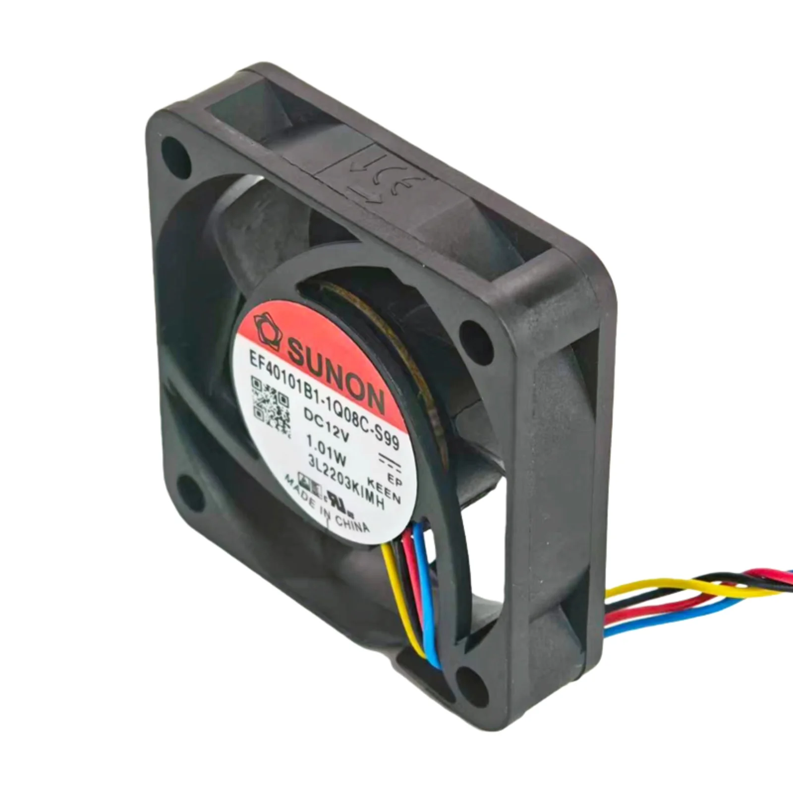 신제품 SUNON EF40101B1-1Q08C-S99 DC 12V 40mm 팬 4010 PWM 4-와이어 7000RPM 7.7CFM 고속 3D 프린터 CPU 서버 쿨러