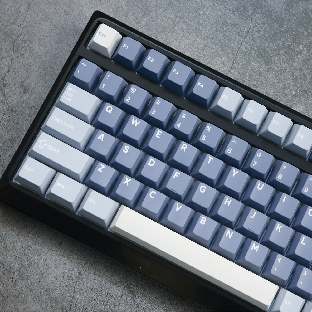 Doubleshot Keycap para Teclado mx Juízes Fantasmas Colorway Pesca Cereja Pbt 60 65 87 104 Gh60 Xd64 Xd68 Bm60 Bm65 - Imagem 2