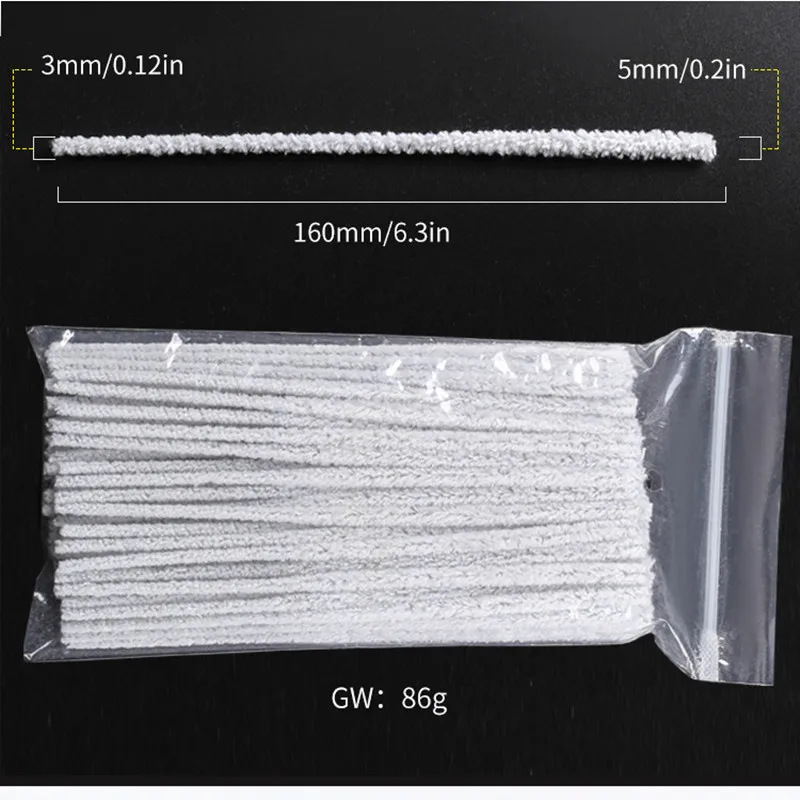 Smoking Pipe Cleaners 100pcs Pack