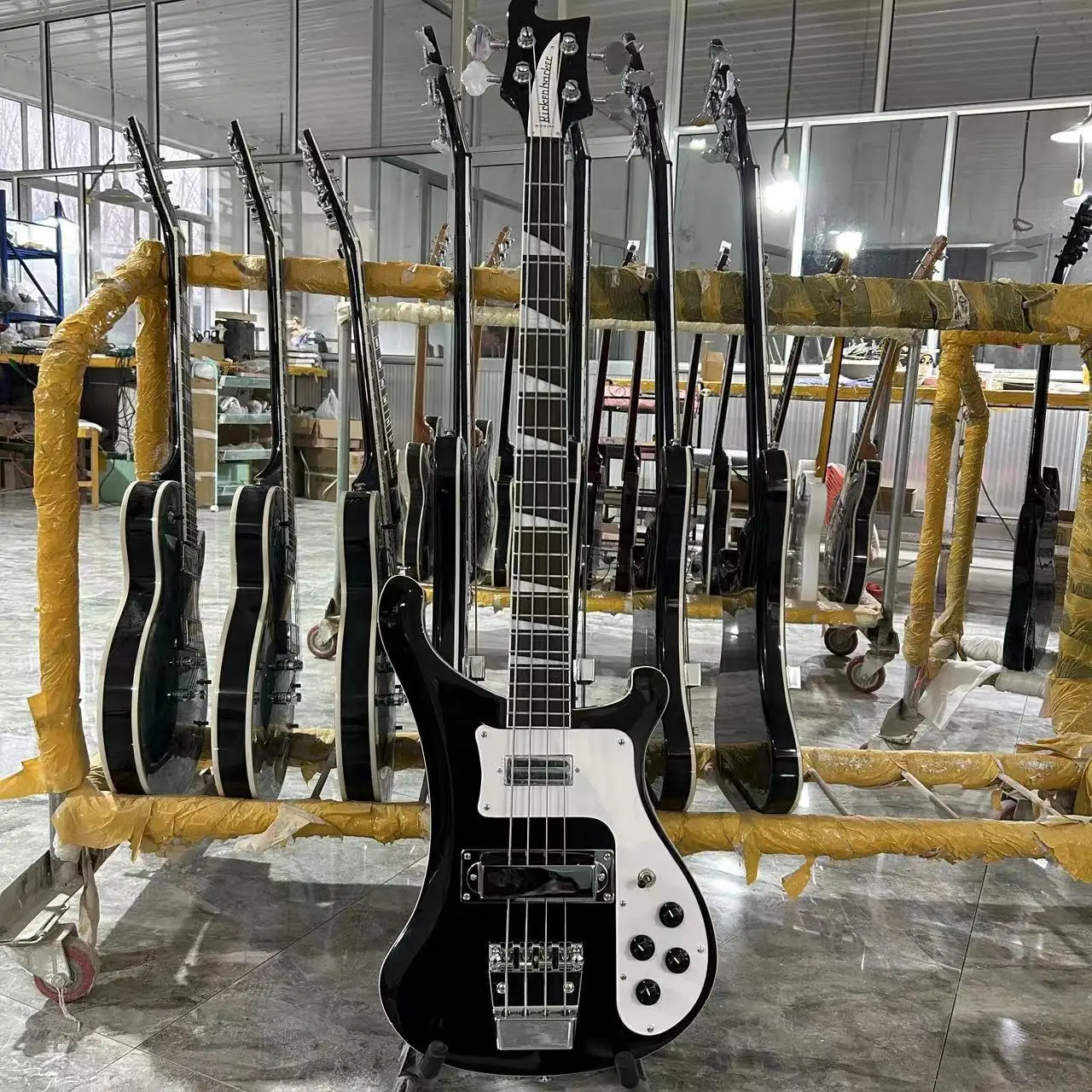 Rickenbacker 4003 Basso Chitarra Elettrica, Corpo In Tiglio, Tastiera In Palissandro, Chitarra Di Alta Qualità, Nave Libera