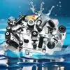 مناسبة ل 2002-2008 هوندا Fit1.2 1.4L GD1 GD3 الجاز مدينة المبرد تبريد مروحة المحرك 19030-PWA-J51 19030-PWA-004 19030-PWA-A01