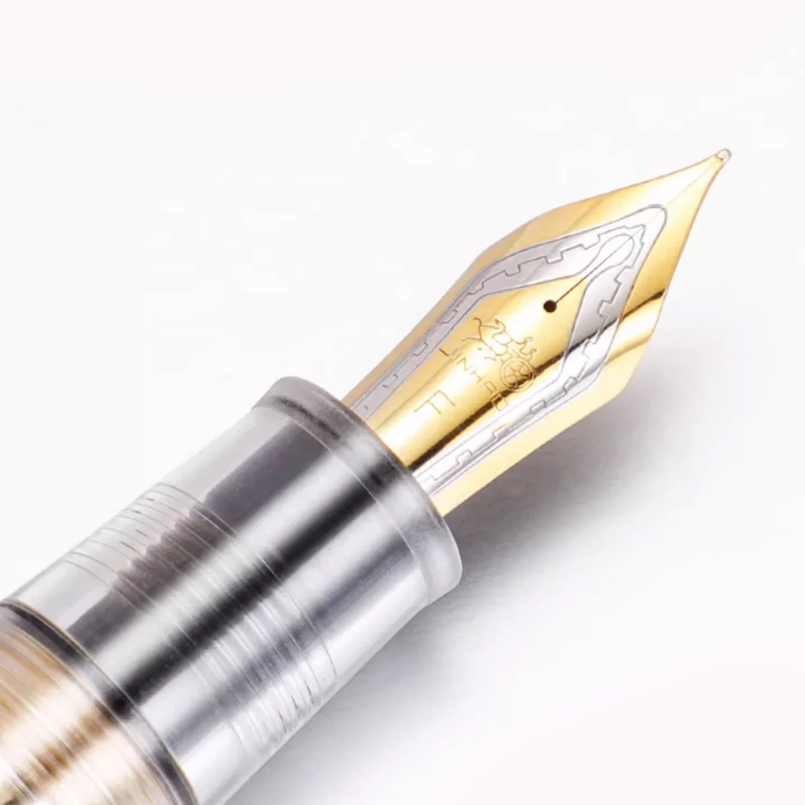 New Jinhao 9019 Resin Fountain Pen #8 EF F M Nib Writing Ink Pen with High Capacity Ink Converter Student Stationery Supplies 5