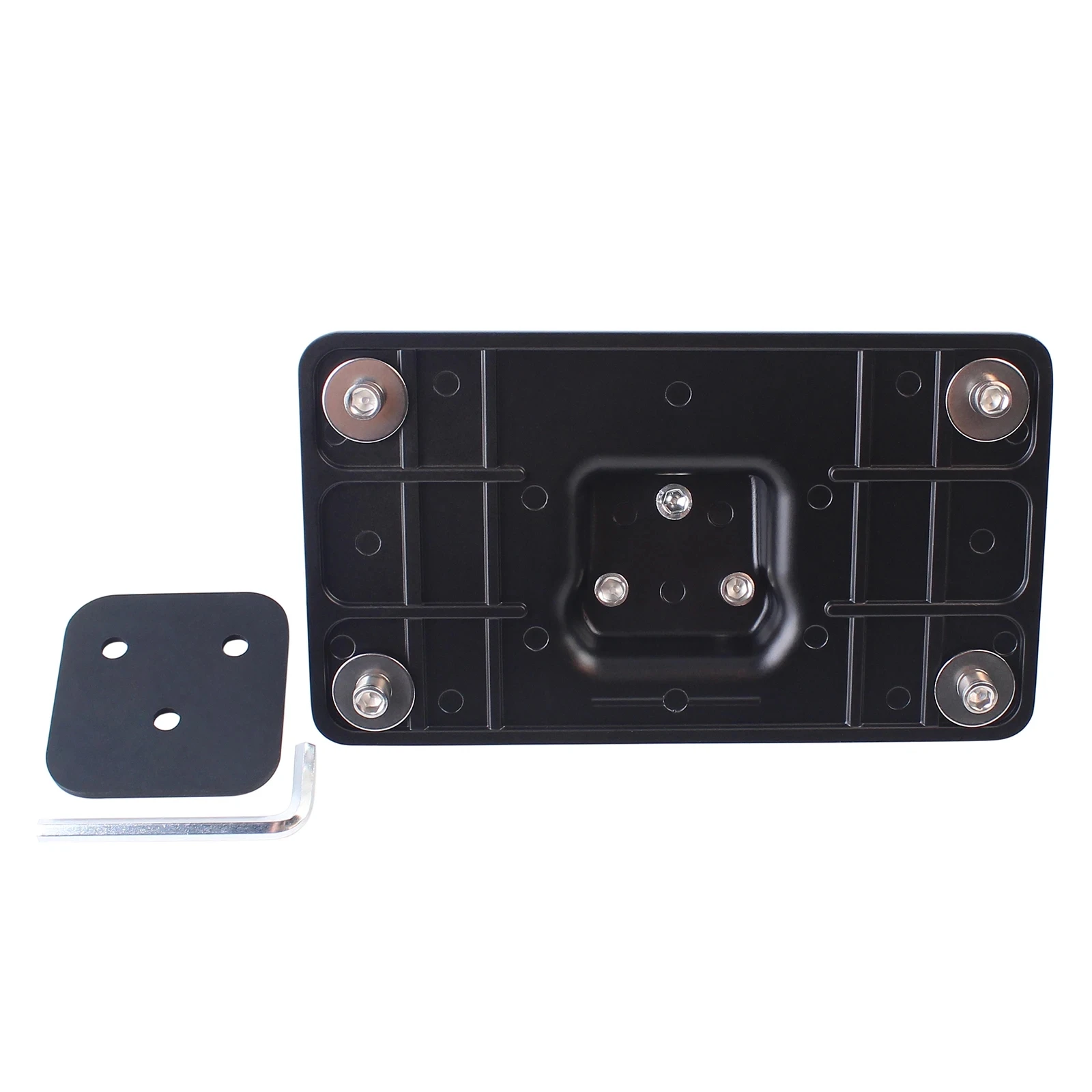 Motorcycle 3 Holes Laydown License Plate Mount Bracket For Harley Sportster Dyna Softail Big Twins 1973-UP license plate holder motorcycle license plate holder
