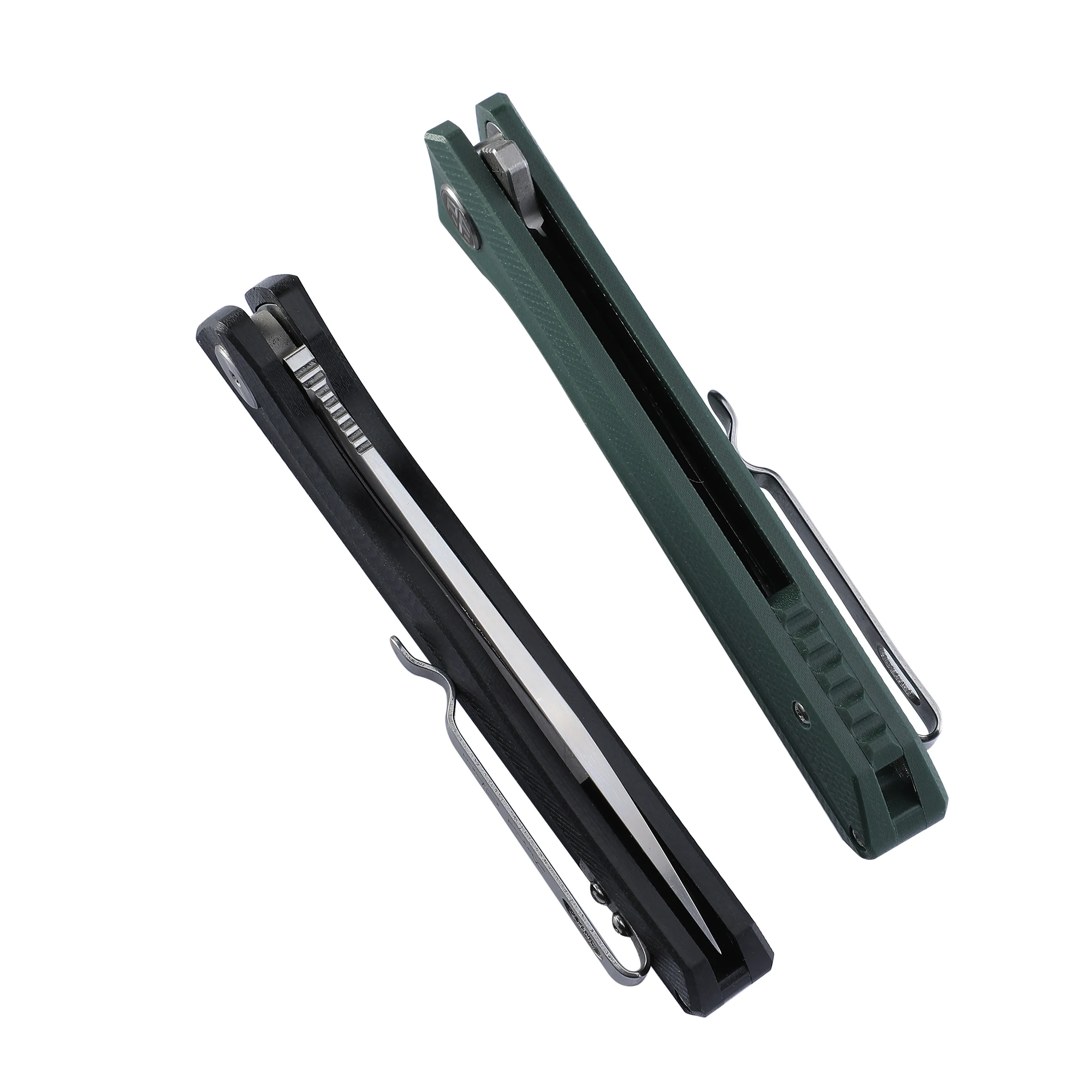 Petrified Fish PF818 Pocketknives D2 Steel Ball Bearing G10 Handle Folding Knife Foldable Camping Hunting EDC Pocket Tool 5