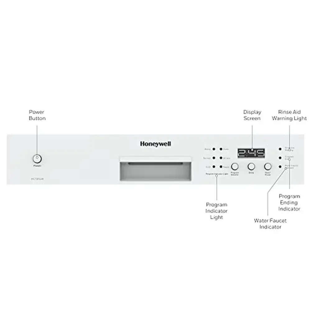 Compact Portable Dishwasher 6 Place Settings 6 Wash Programs Stainless Steel Tub UL/Energy Star 3