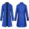 Adult Men Long Gothic Coat Steampunk Hooded Coat Dig Vampire Creator Cosplay Costumes for Halloween Festival Trench Coat 5