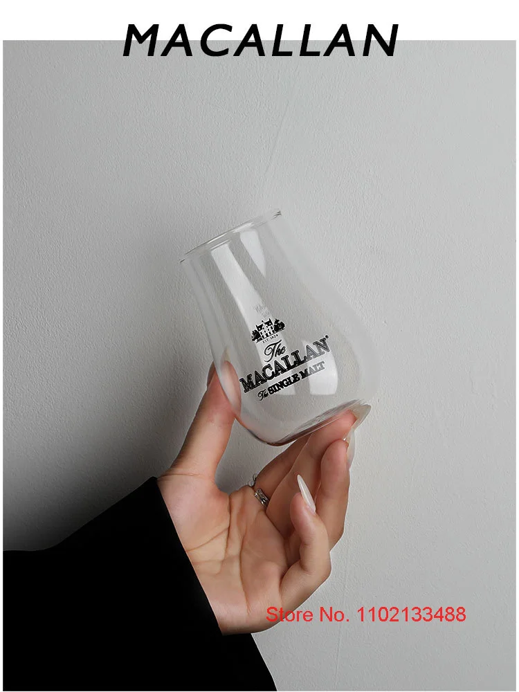 290ml Clear Single Malt Whiskey Tasting Glass Old Fashioned Scotland Wine Tumbler Whisky Copita Nosing Cup