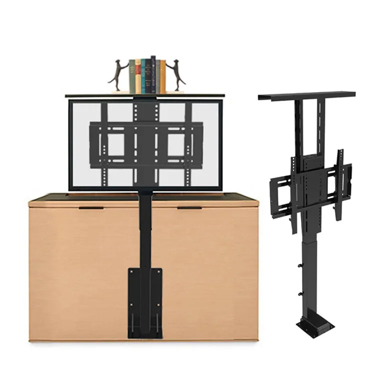 

Height Adjustable Big Size Full Motion Tv Wall Mount Cabinet Lifter Electric Stand Up Bed For Tv