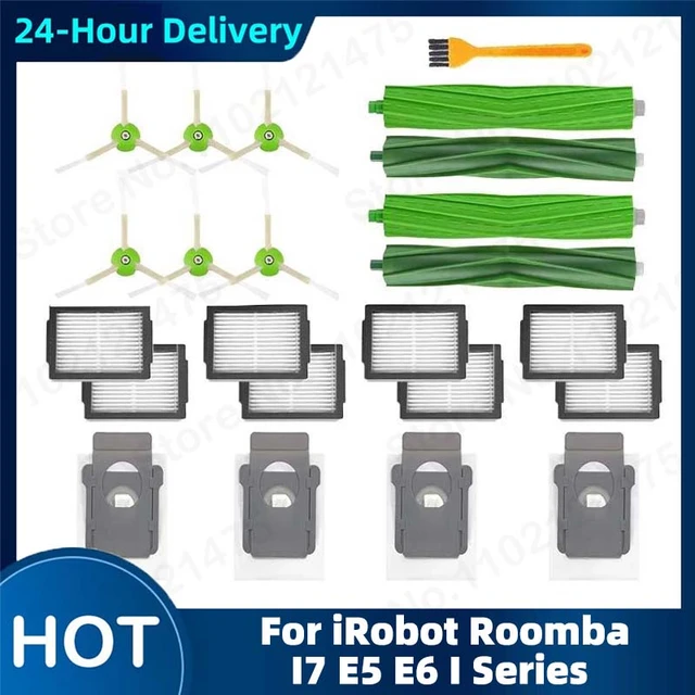 Filtro IROBOT Roomba E5/E6/I7 Robô 4-Pack