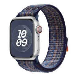 Durable Nylon Watch Band Bracelet Strap - Multi-Size Adjustable for 42MM 44MM 45MM 49MM (GameRoyal)