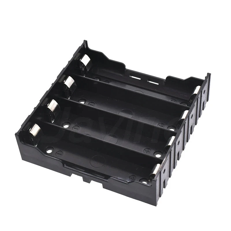 18650 Battery Storage Case Holder ABS 1X 2X 3X 4X 1 2 3 4 Slot Batteries Container