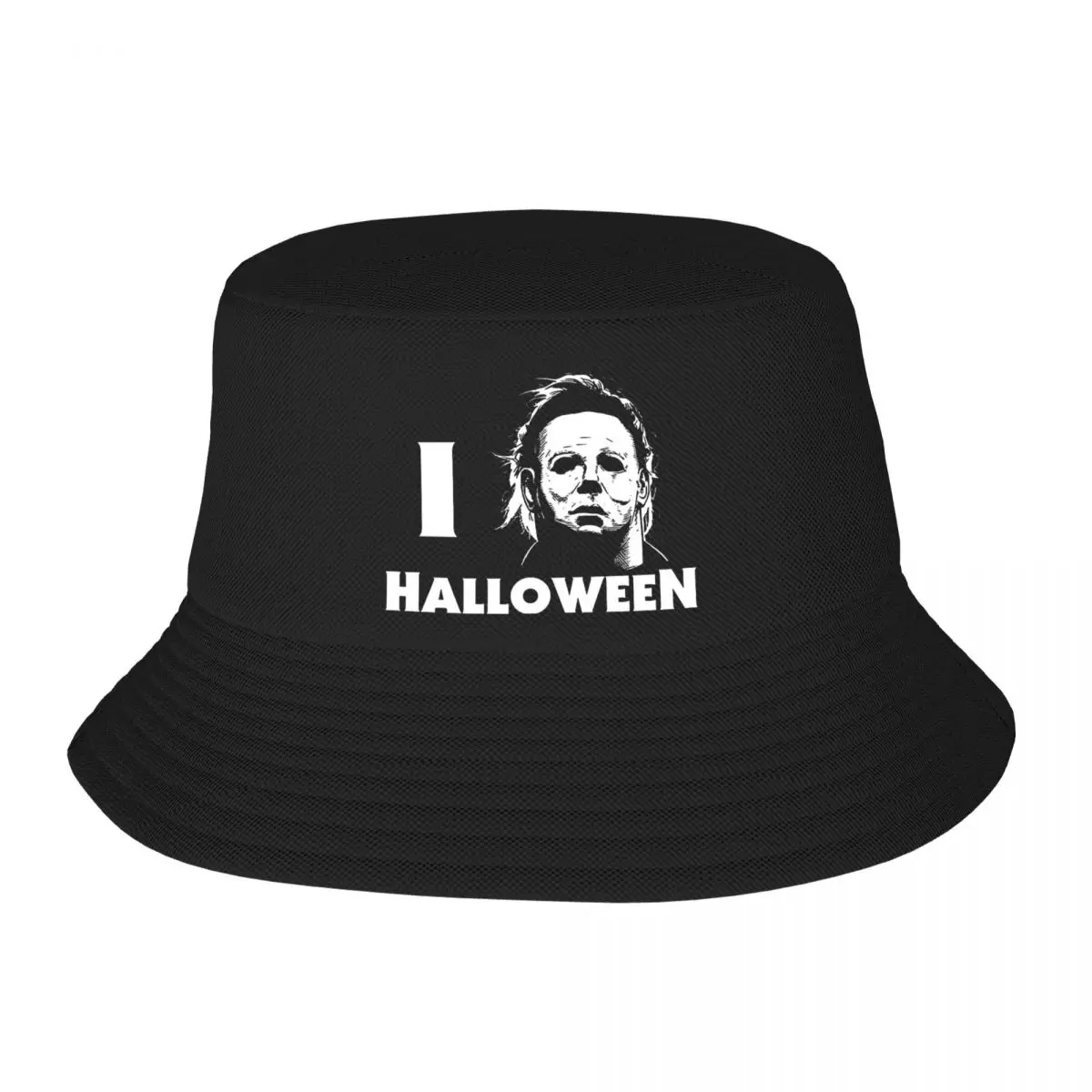 

I Love Halloween Spring Reversible Bob Bucket Hats Unisexe Women Cotton Fisherman Caps Girl Boy Outdoor Sport Chapeau Bob Hat