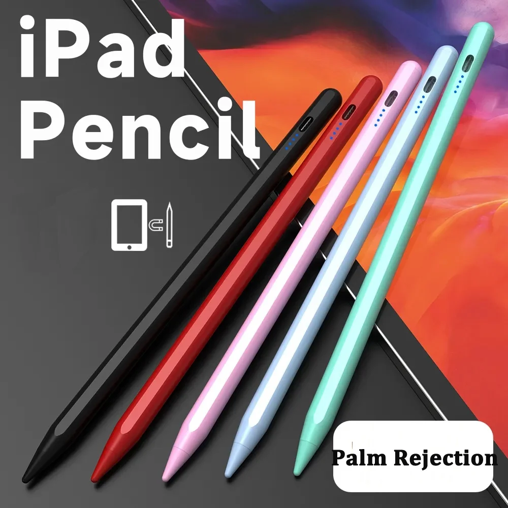 

For IPad Pencil with Palm Rejection Tilt,for Apple Pen Stylus Pen for IPad Pro 11 12.9 Air 4/5 7/8/9/10th Mini 5 6 2018-2022