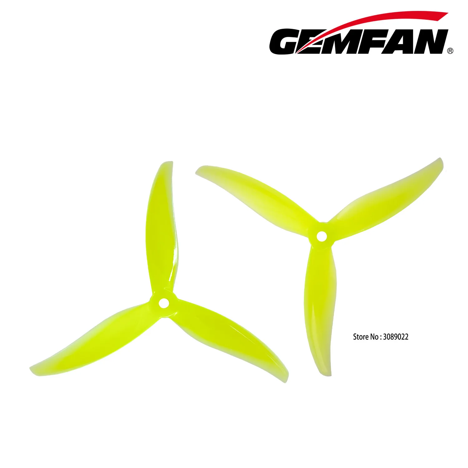Lot de 12 paires d'hélices de course pour drone FPV