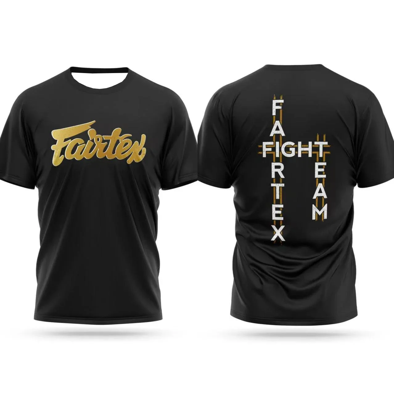 Neues Sommer-Schnelltrocknendes Herren-T-Shirt, Kampfanzug, Fairtex-bedruckt, sportlich, bequem und atmungsaktiv, lockere Kurzarm-Tops für Damen – Detail 11
