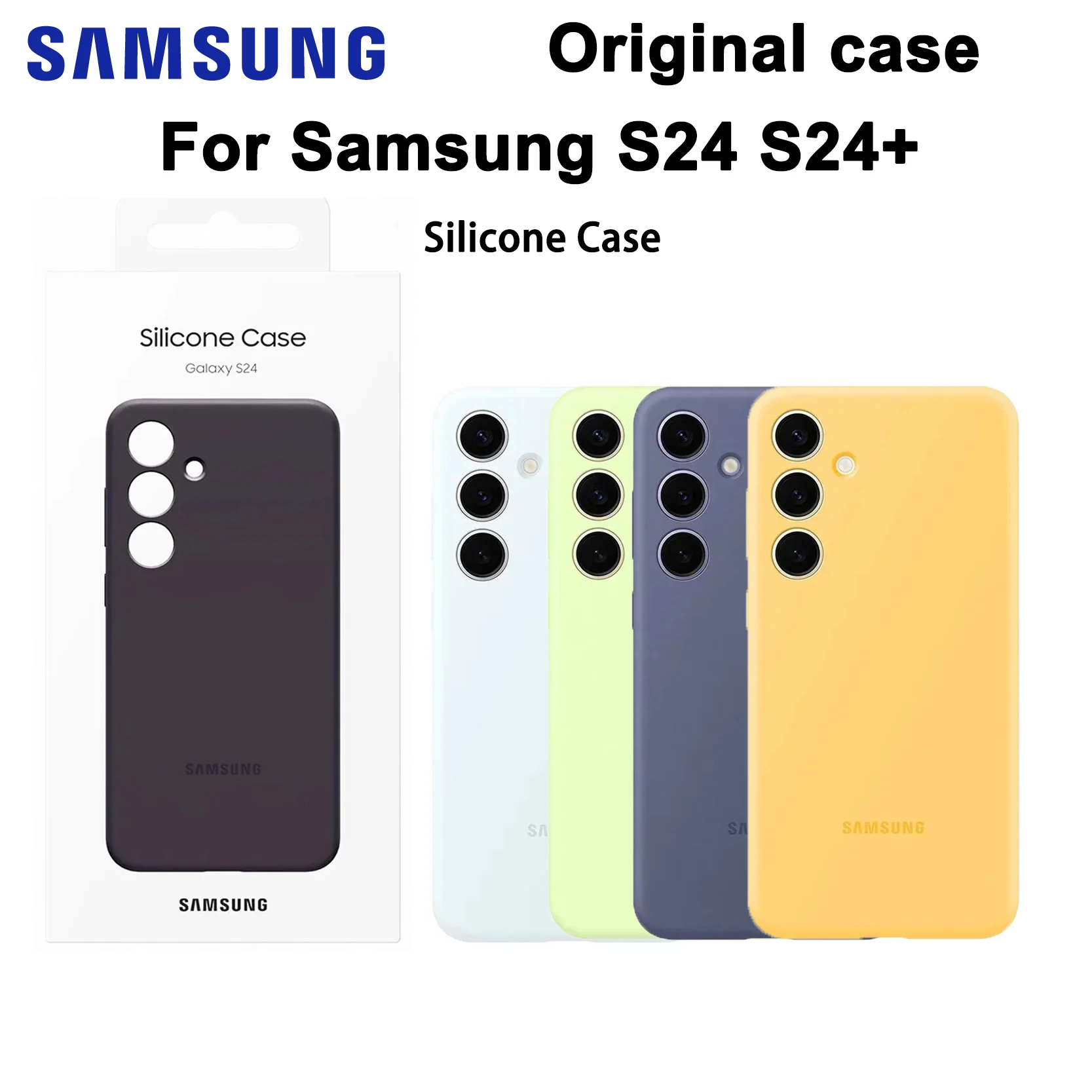 Original Soft Silky Touch Liquid Silicone Protective Case - Classic Style