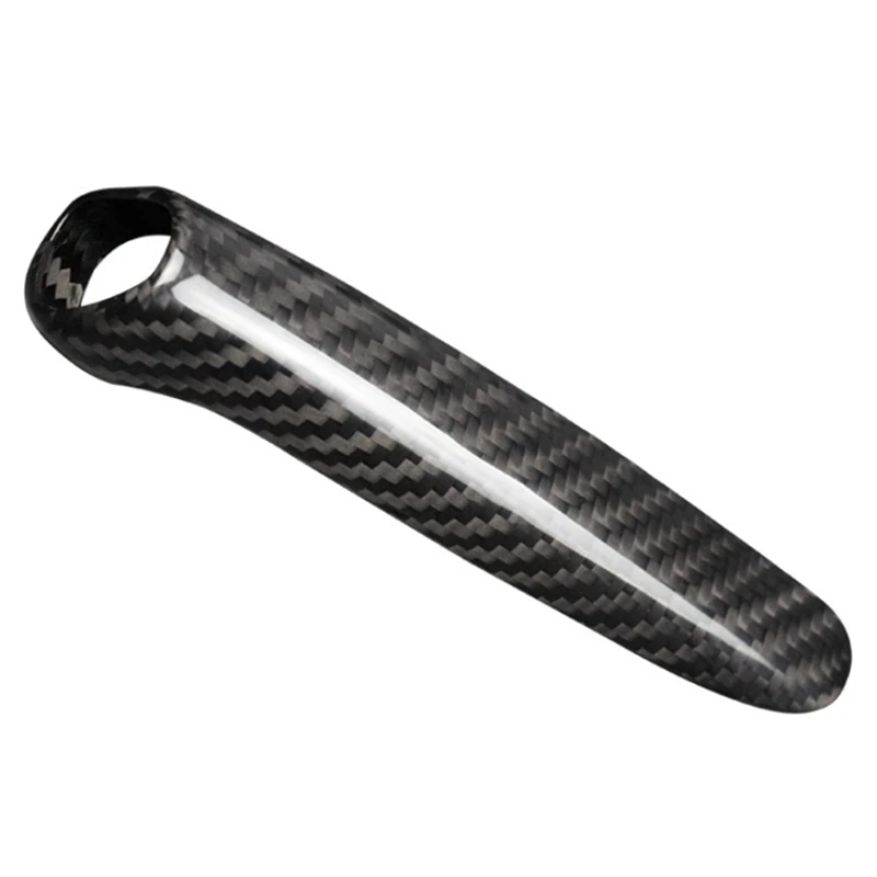 

Настоящее углеродное волокно для Honda Civic 2012-2016 автомобильные Сменные ручки для ручного тормоза наклейка крышка отделка аксессуары для интерьера