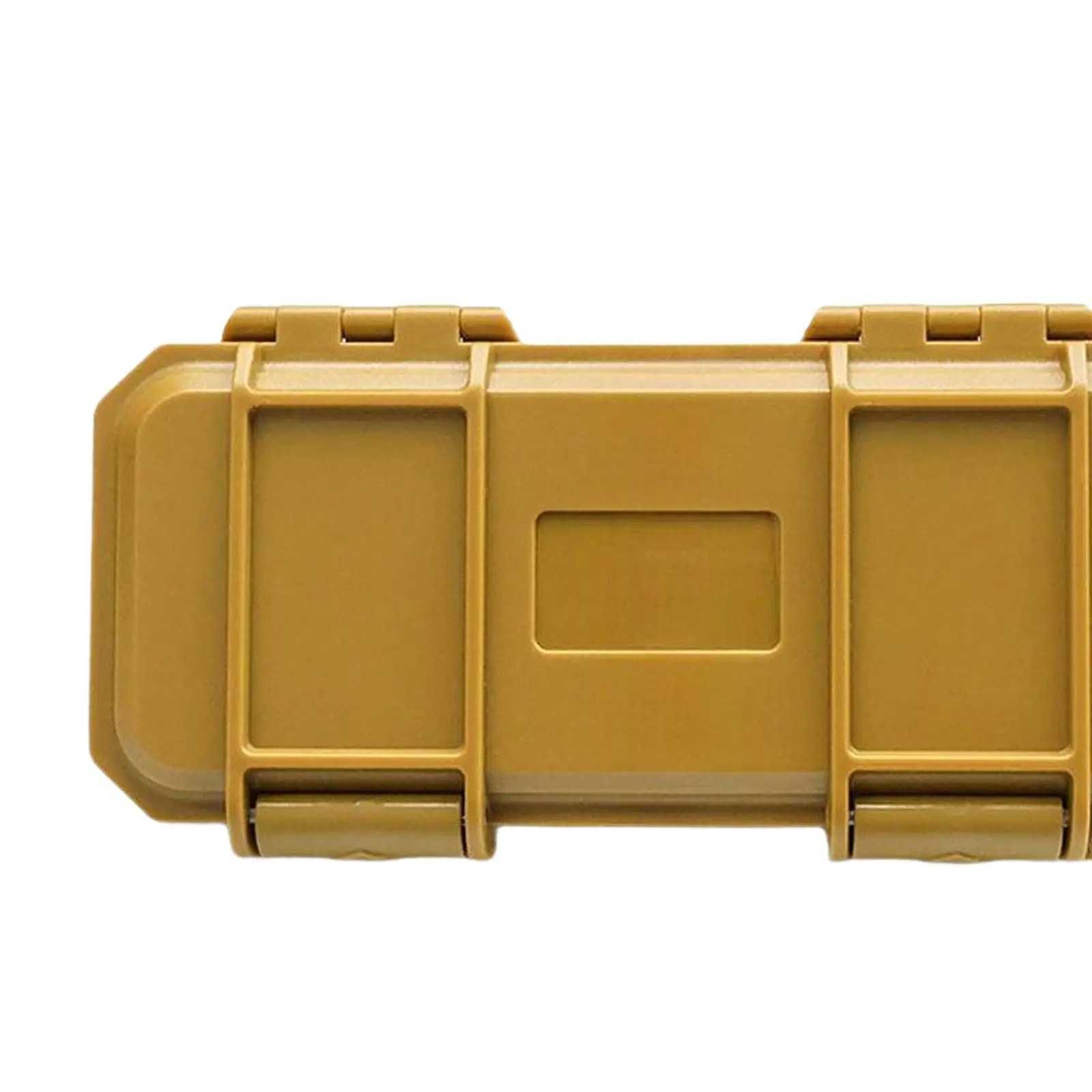 Outdoor Survival EDC Protective Tool Case - Shockproof & Waterproof with Foam Padding, 6.9x3.3