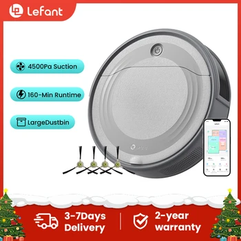 Lefant M310 Robot Vacuum Cleaner– 4500Pa Suction, Ultra-Slim & Quiet, PreciSense Obstacle Avoidance, WiFi/App/Voice Control 1