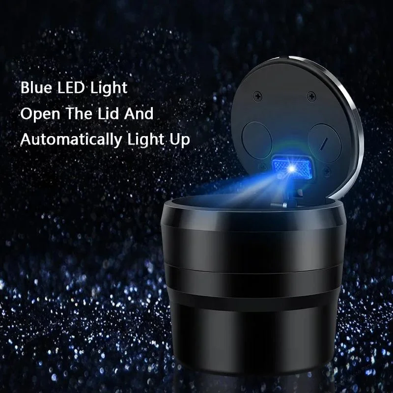 BYD Atto 3 Seagull Dolphin Seal U Seal Han Tang Qin Plus 자동차 액세서리용 자동차 재떨이 LED 세라믹 라이너
