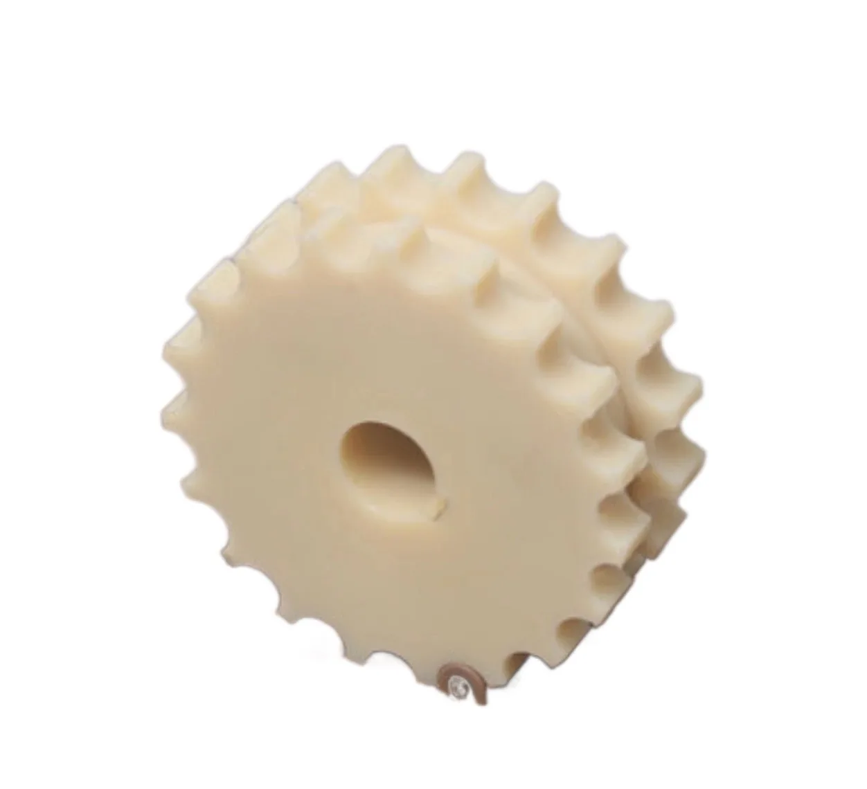 

2pcs 820 Series 15teeths Od:91mm Hole:30mm Flat Top Chain Plate Supporting Nylon Sprocket Driving Wheel