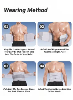 Adjustable Lumbar Support Belt 10