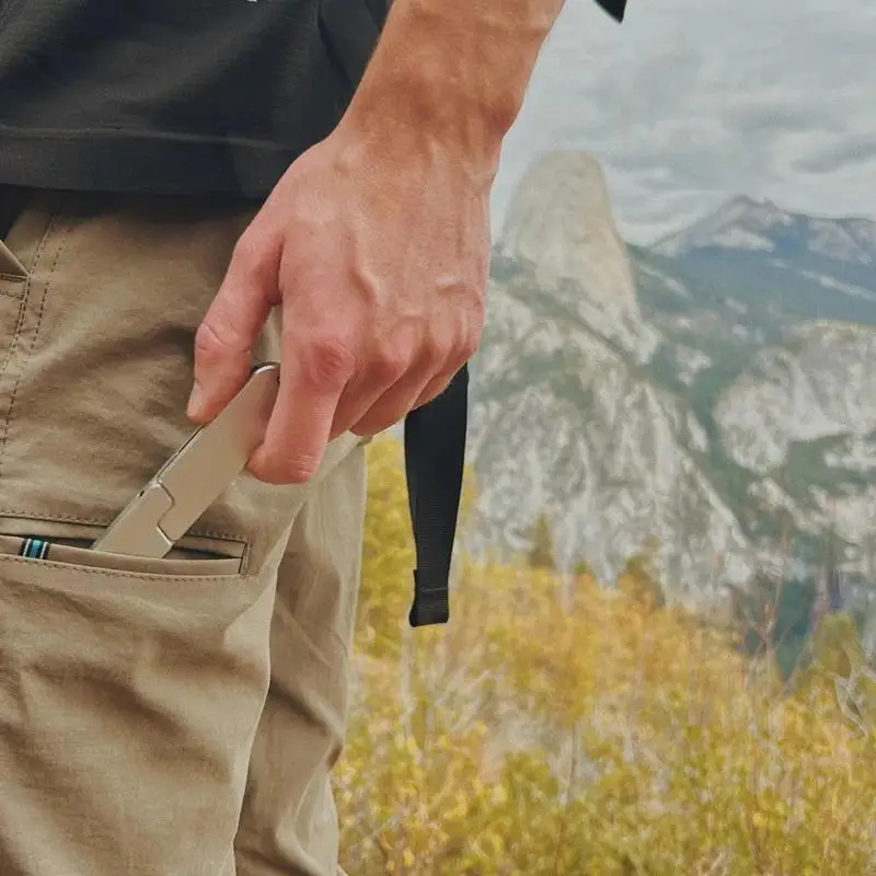 Hiking & Camping Multifunction Flatware Set: Stainless Steel 2 in 1 Fork Spoon