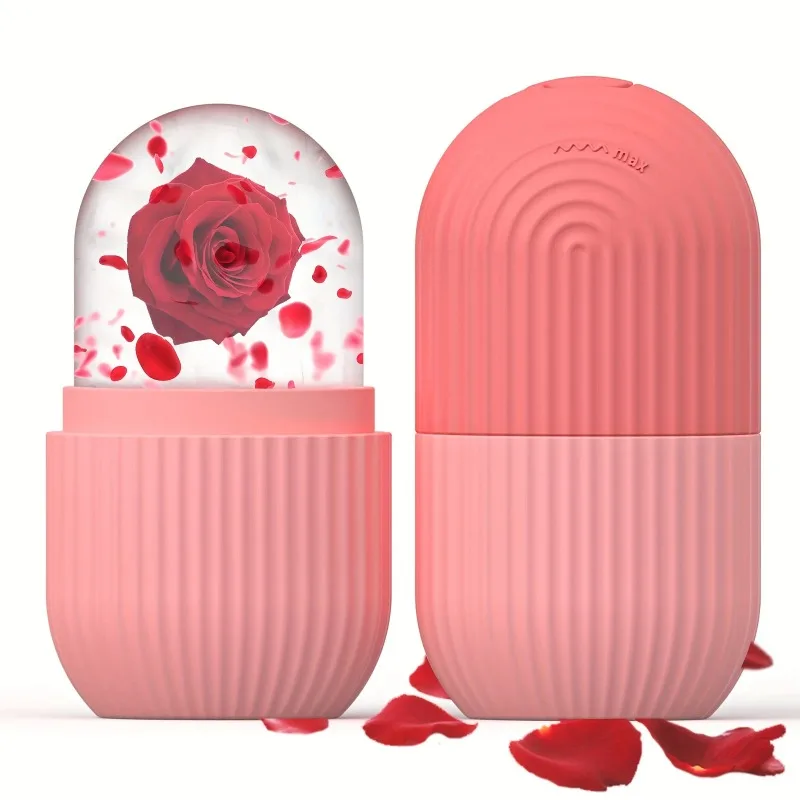 Silicone Ice Cube Tray Beauty Face Massager