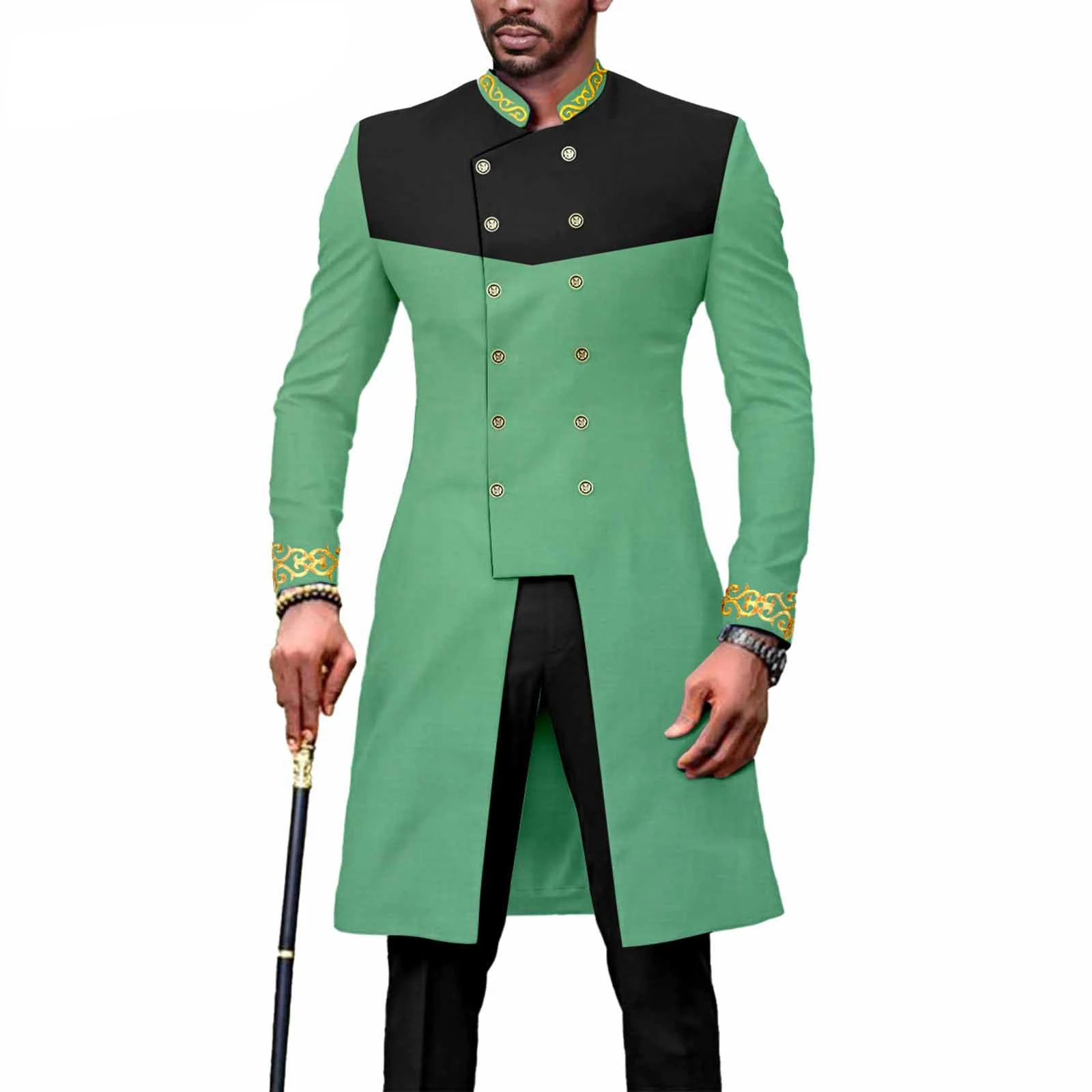 New Casual Fashion African Men's Suit Slim-fit Two-piece Set Ropa Hombre Pant Sets Спортивный Костюм Мужской Roupas Maculinas