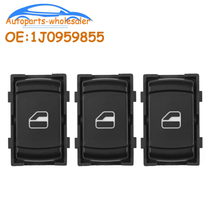 Car Accessories Power Window Control Switch Button 1J0959855 For Volkswagen