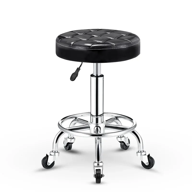 Bar stool hair chair swivel chair adjustable lift stool hydraulic swivel stool spa tattoo facial massage salon furniture