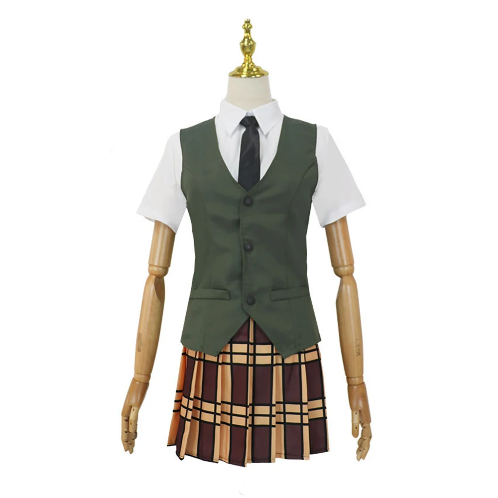 Citrus-Inspired Yuzu Aihara School Uniform Cosplay Costume for Women