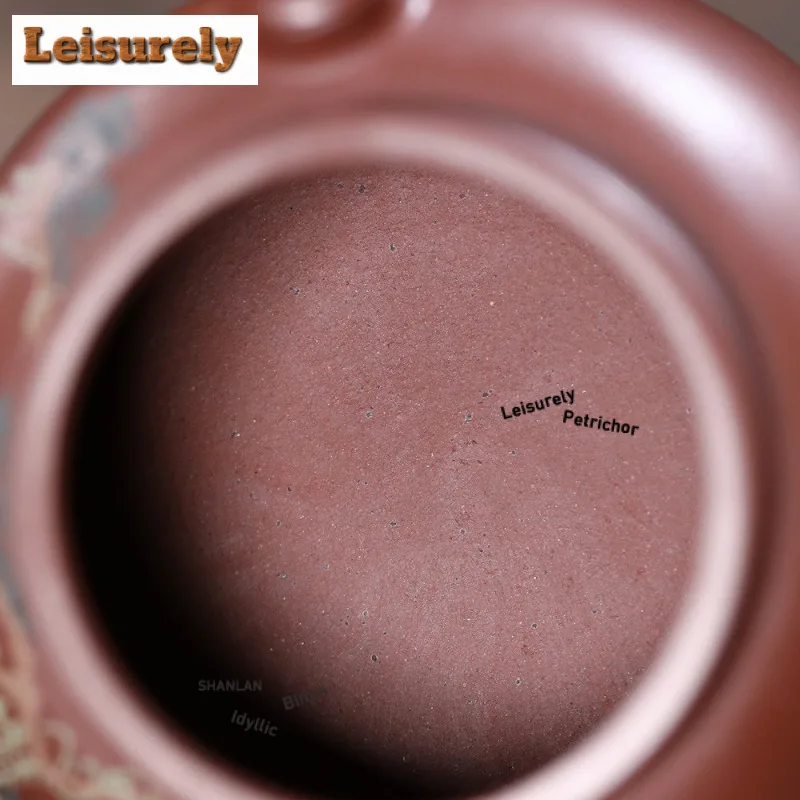 230ml Creative Yixing Purple Clay Teapots Handmade Crane Pot Raw Ore Purple Mud Tea Maker Kettle With Infuser Zisha Tea Set Gift