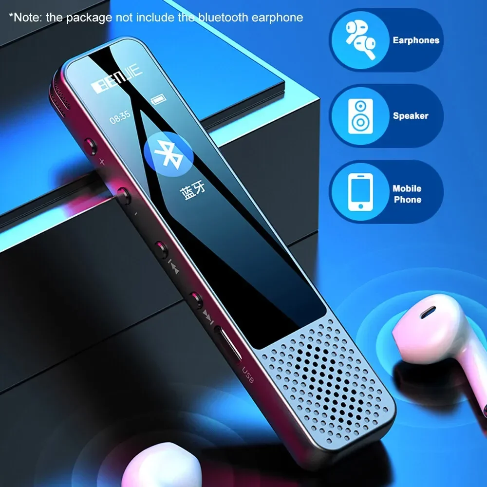 BENJIE-G6-Voice-Recorder-With-Speaker-Bluetooth-MP3-Player-8G-16G-32G ...