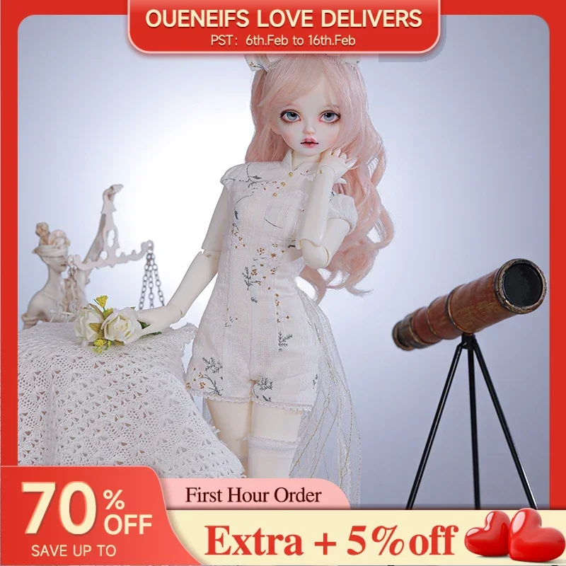 Satani 1/4 Bjd Doll Little 42Cm Minifee Msd Resin Toys Luts Fullset Dollzone Jiont Laloopsy Fid Obitsu