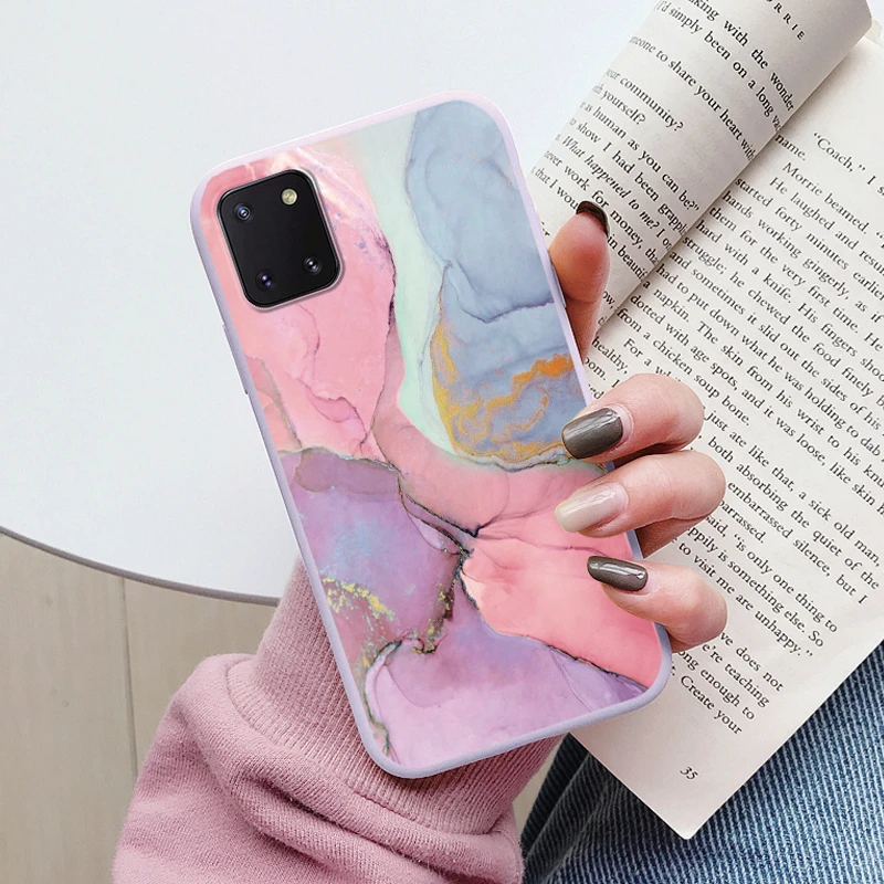 Elegant Marble Pattern Soft Protective Phone Case – Stylish and Durable Cover