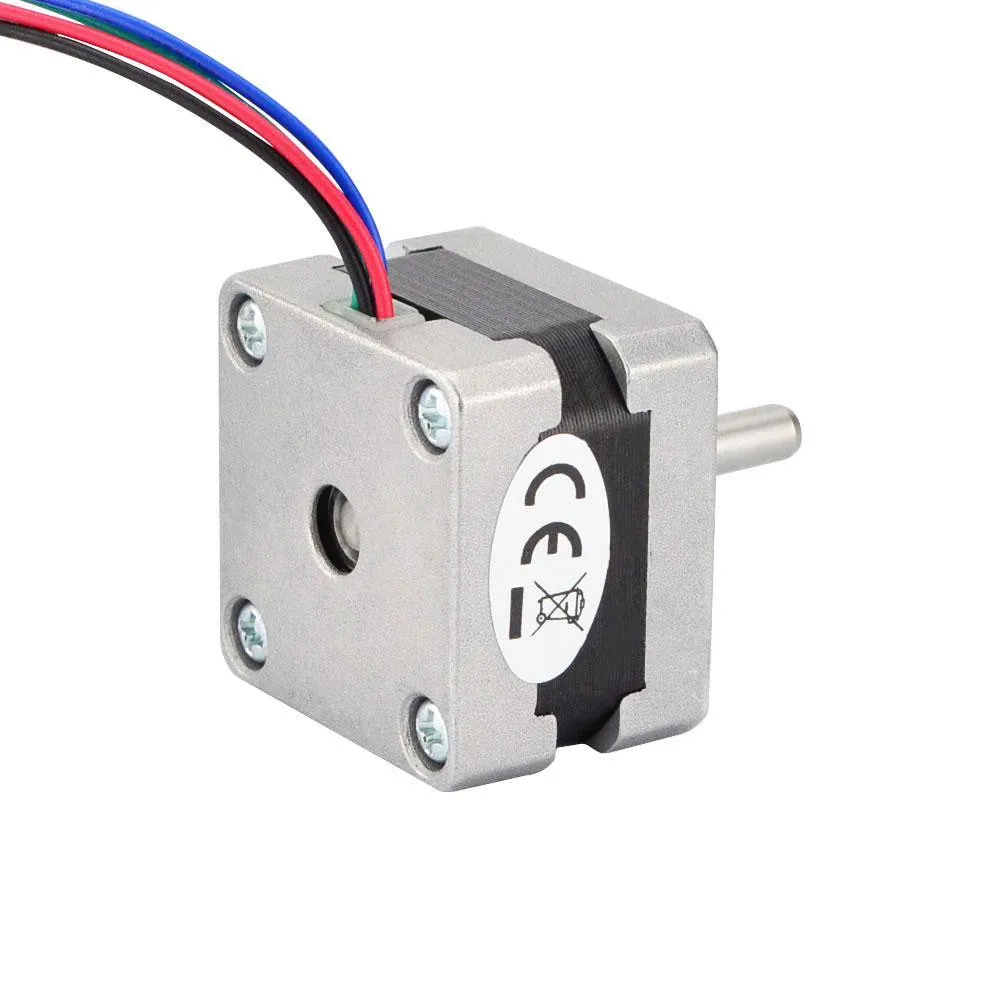 DIY 3D 프린터 CNC XYZ용 Nema 14 스테퍼 모터, 1.8deg 바이폴라 4 와이어, 2 상 스테퍼 모터, 0.4A, 35x35x26mm, 20oz.in