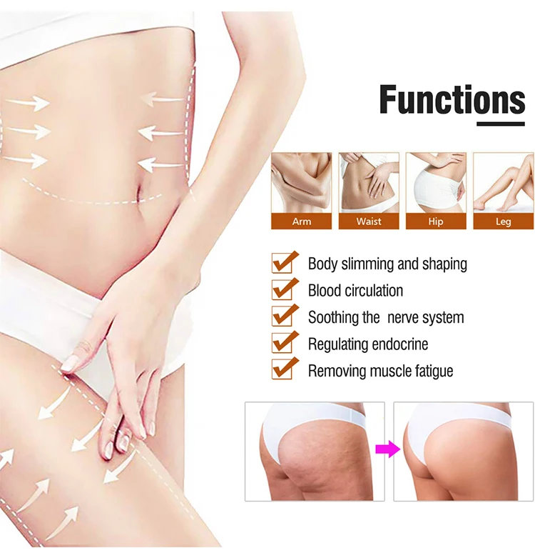 Högfrekvent G5 Vibrerande Kroppsmassage Minskar Celluliter Fett Reducerar Formande Massager Viktminskning Bantning Midja_voghion.com