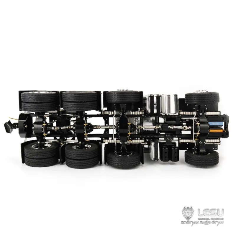 Heavy-Duty Chassis LESU 1/14 R620 Radio Control Tractor Truck Model Car Savox Servo Outdoor Toys 2