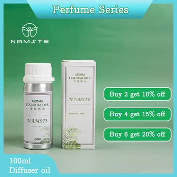 Namste100ML 전기 아로마 오아시스 아로마 디퓨저 기계, 순수 식물 에센셜 오일 향수, 가정용 청정기