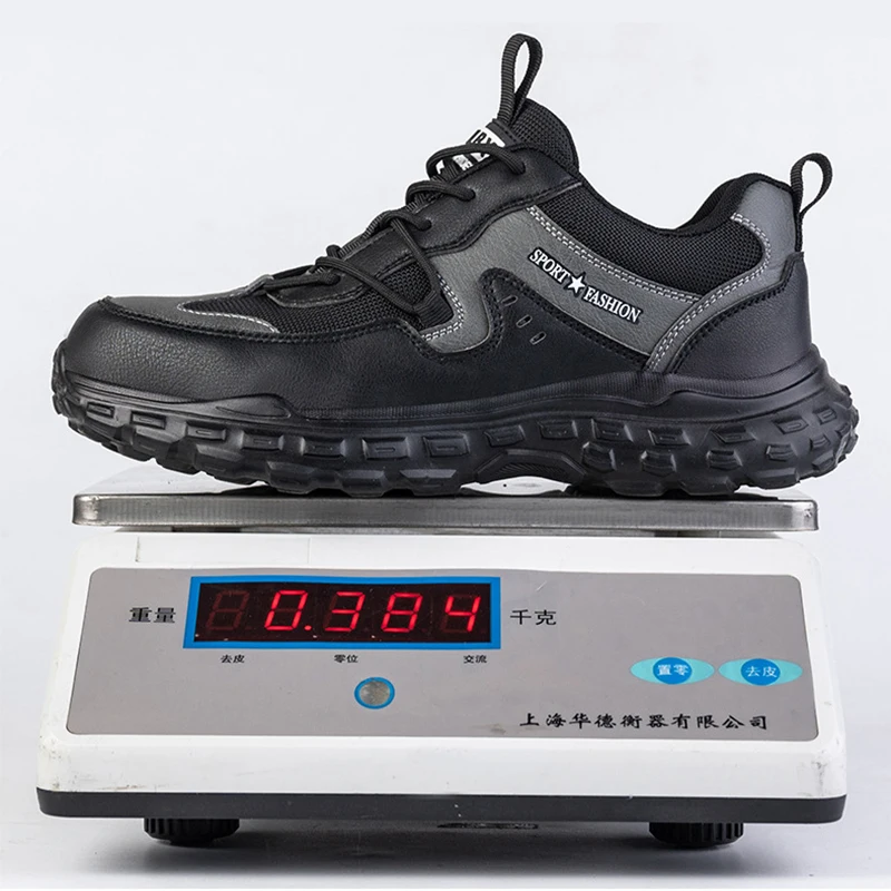 Waliantile Comfort Safety Work Shoes Men For Insulate Welding Construction Working Boots Steel Toe Indestructible Sneakers Male